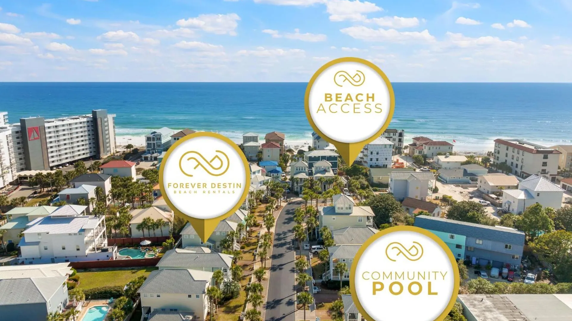 Claire De Lune With Private Beach Access Destin